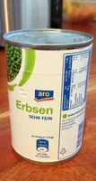 Erbsen fein