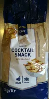 Mixed cocktail snack