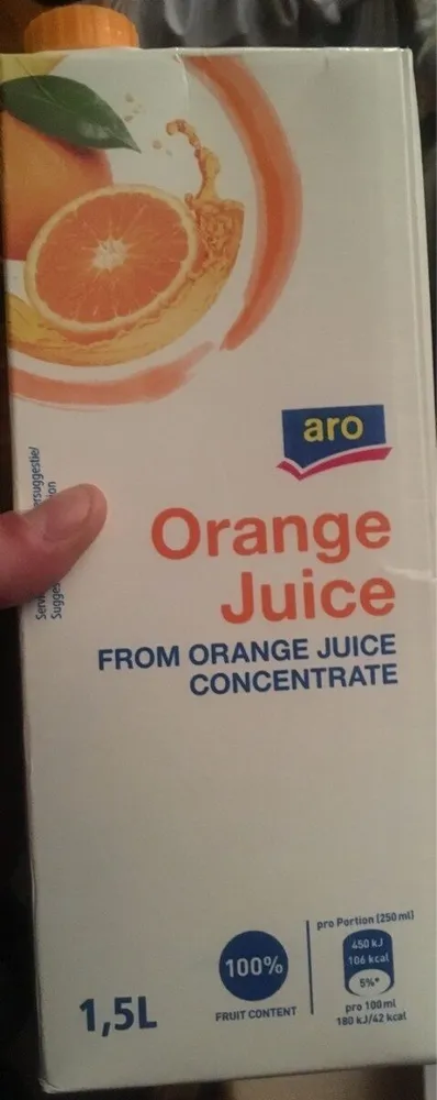 Orange juice Aro