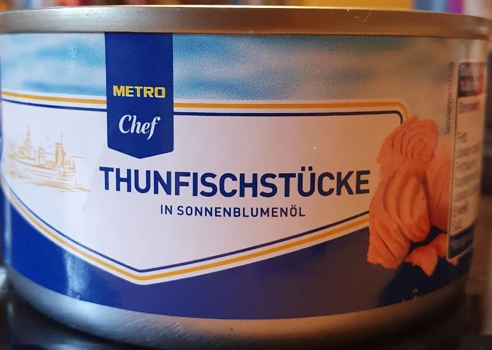 Thunfischstücke