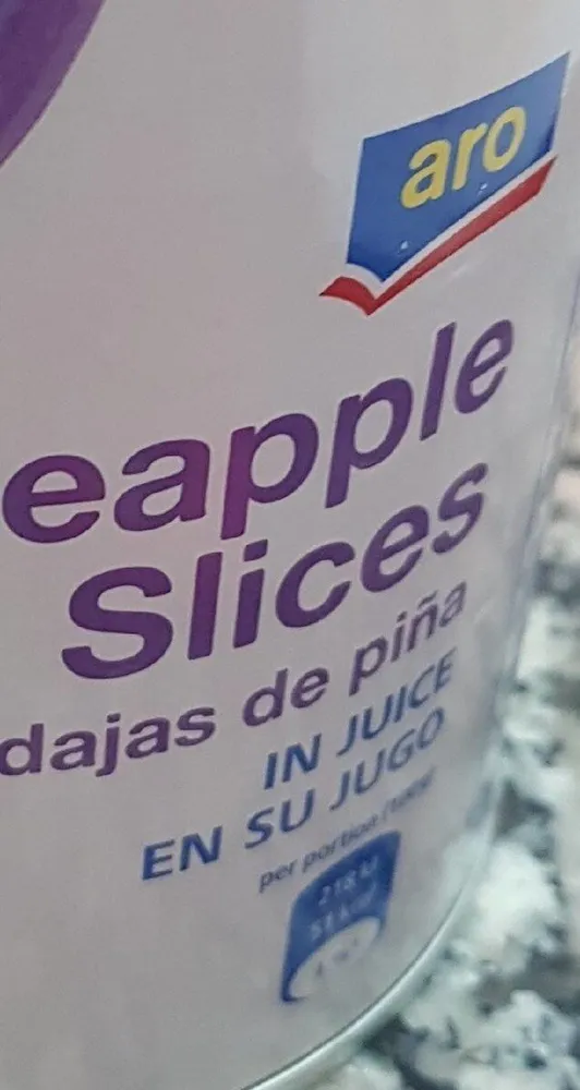 Piña en su jugo