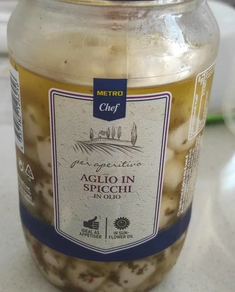 Aglio in spicchi