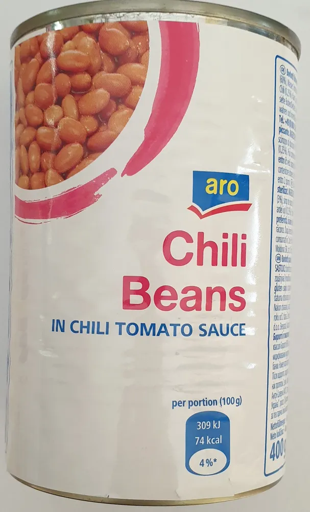 Chili Beans in chili tomato sauce