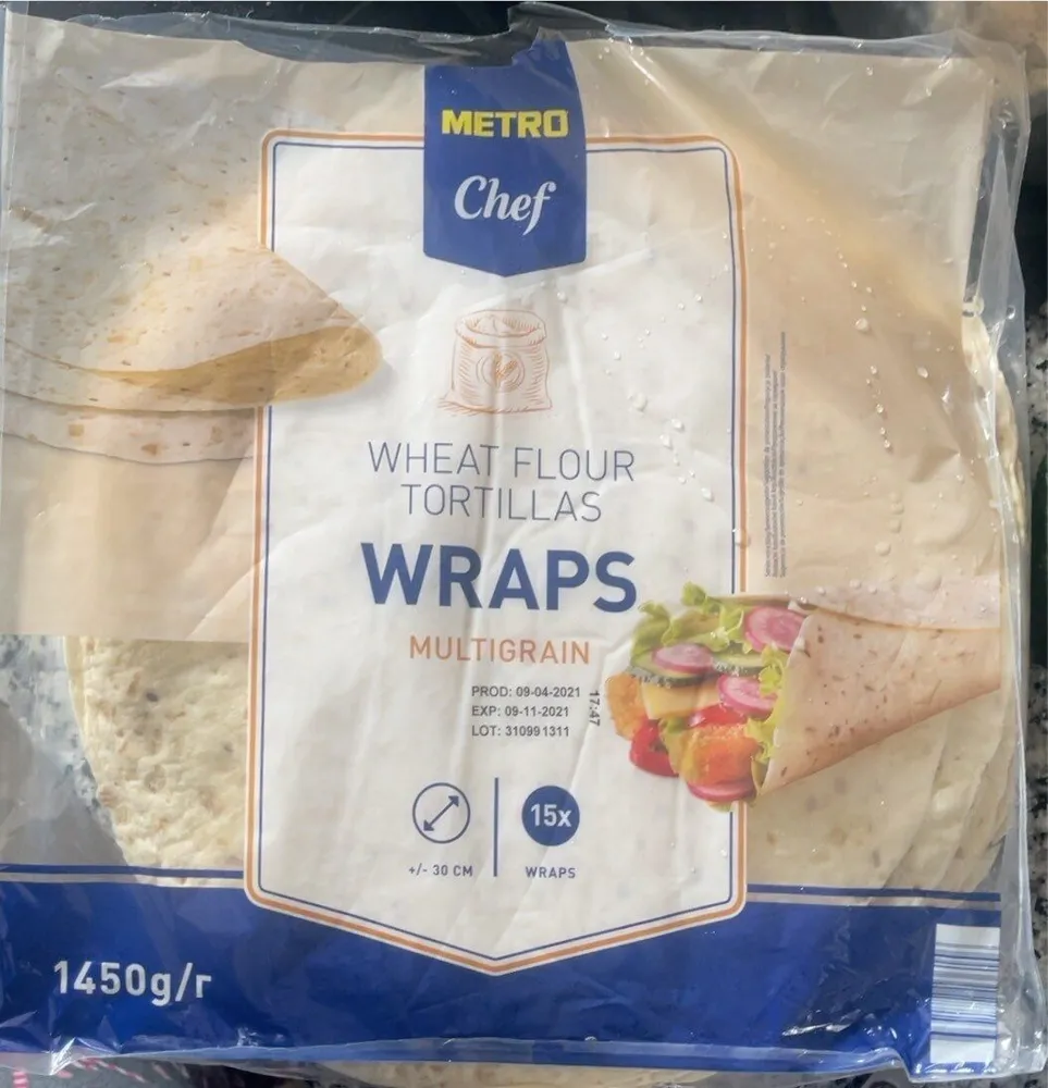 Wraps multigrain