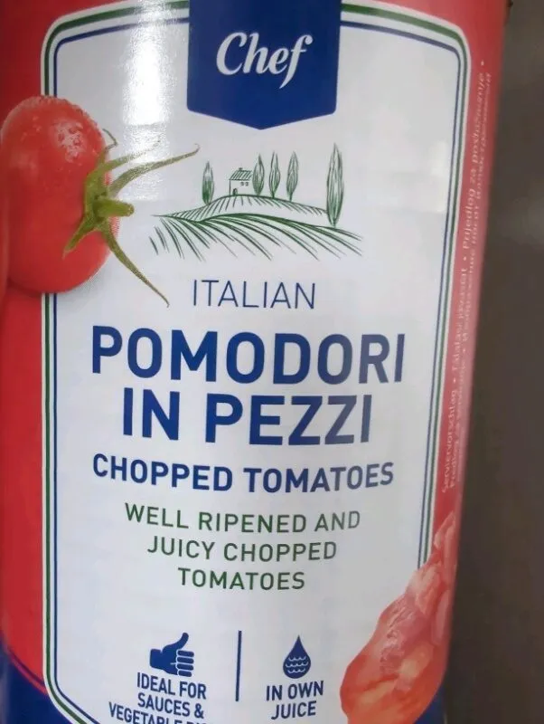 Gehackte Tomaten