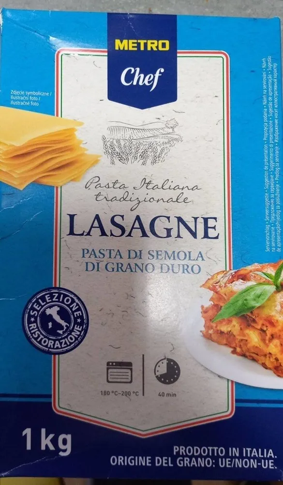 Pate à lasagne