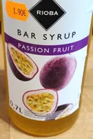 Bar syrup Passion Fruit