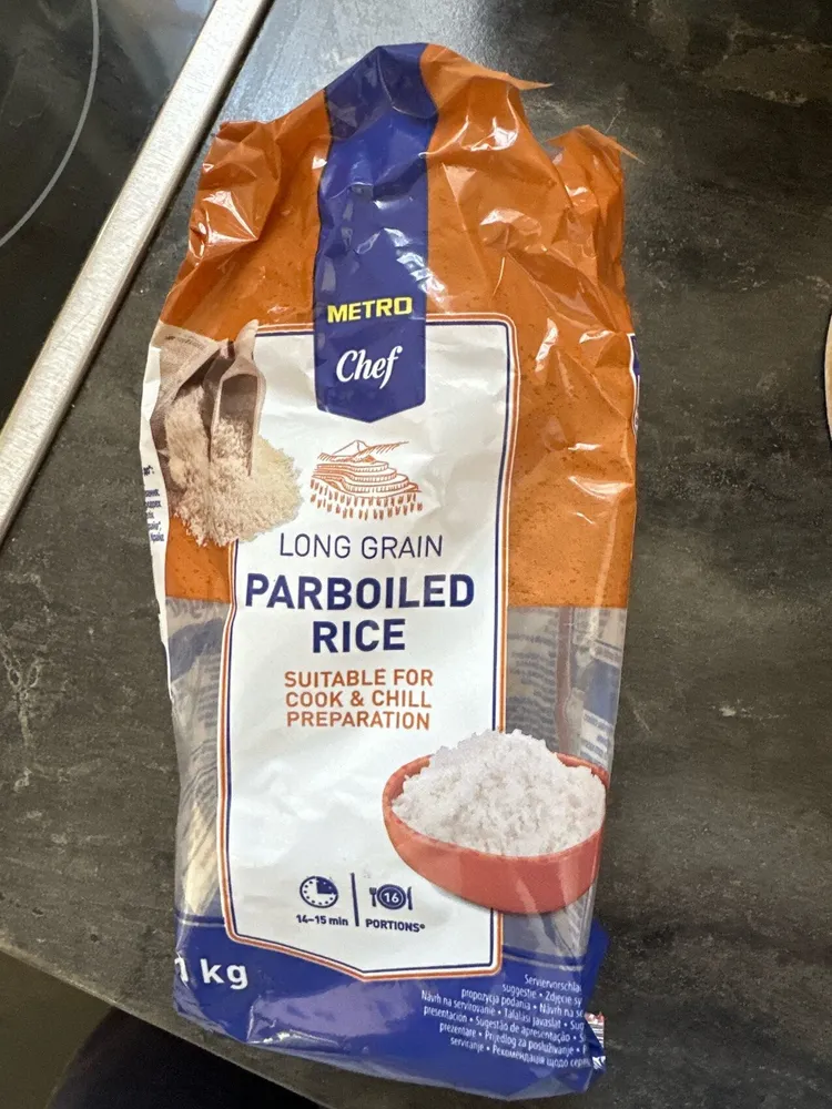 parboiled Rice