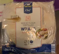 Wheat flour Tortillas Wrap Mexican Style 25CM - Metro Chef