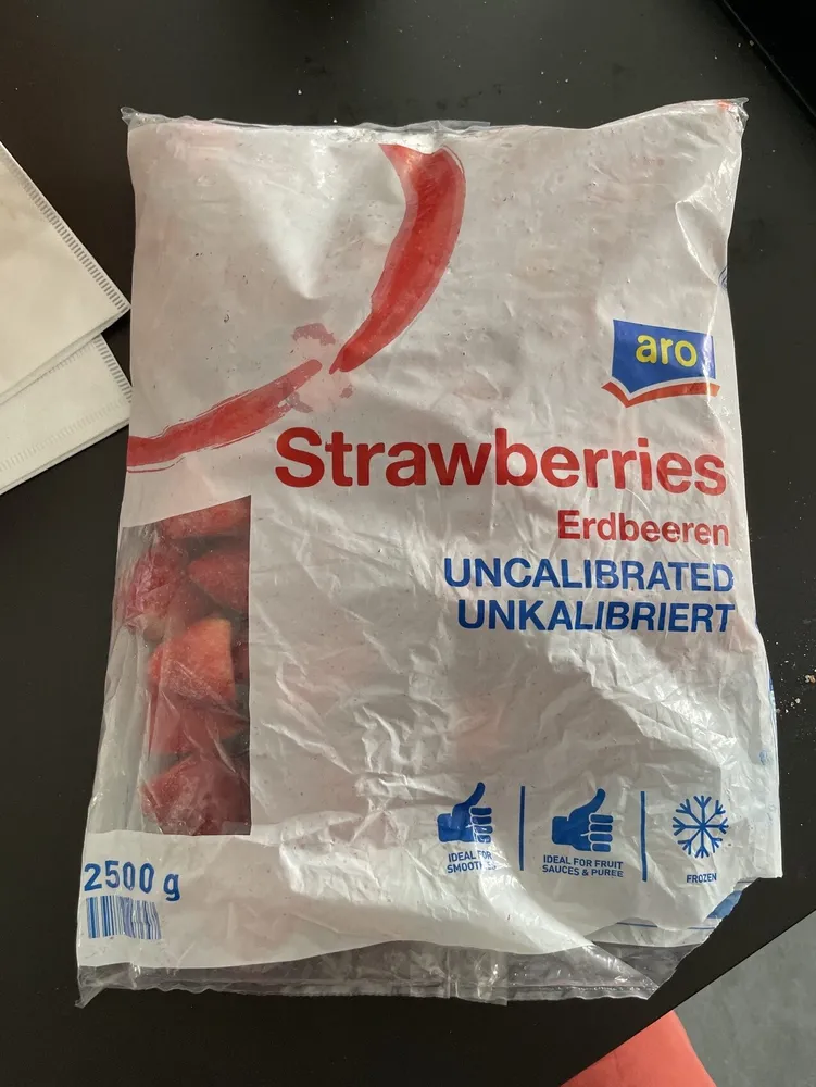 Frozen Strawberries