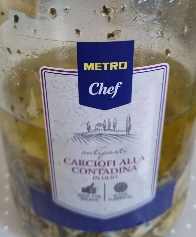 Carciofi alla contadina in olio