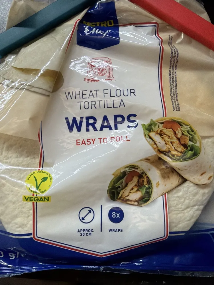 Wheat Flour Tortilla Wraps