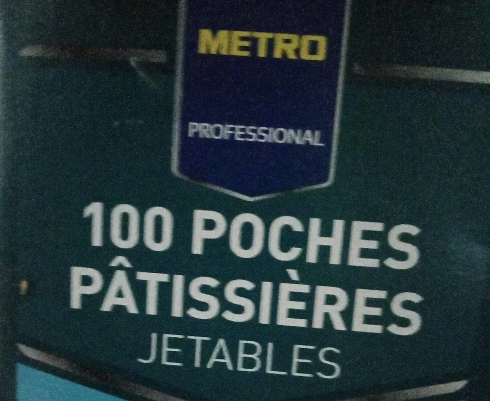 Pochette pâtissières