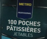 Pochette pâtissières