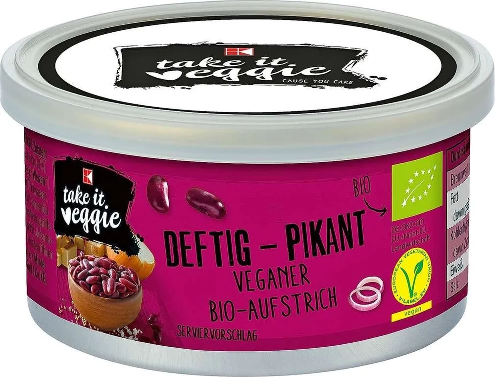 K-take it veggie Bio Brotaufstrich deftig - Pikant
