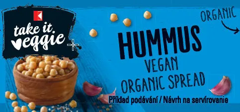 K-take it veggie Bio Brotaufstrich Hummus