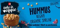K-take it veggie Bio Brotaufstrich Hummus