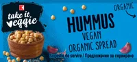 K-take it veggie Organic Bread Spread Hummus