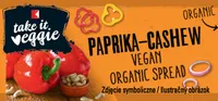 K-takeit veggie Bio Brotaufstrich Paprika Cashew