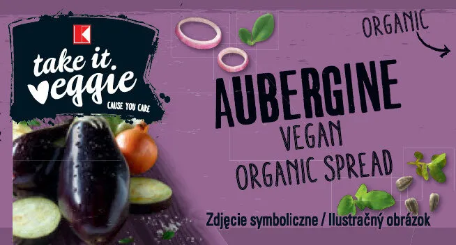 K-take it veggie Bio Brotaufstrich Aubergine