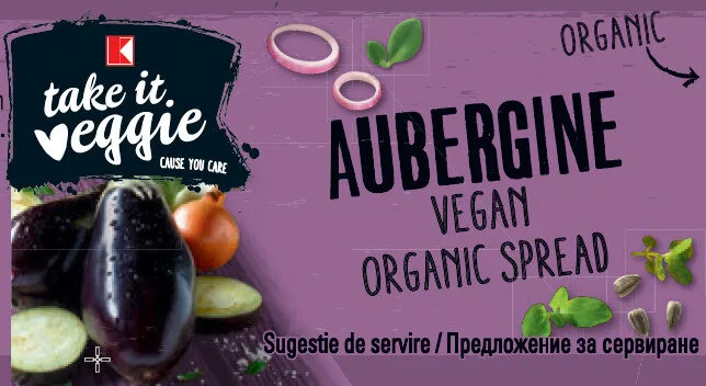 K-take it veggie Bio Brotaufstrich Aubergine