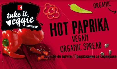 K-take it veggie Bio Brotaufstrich Hot Paprika