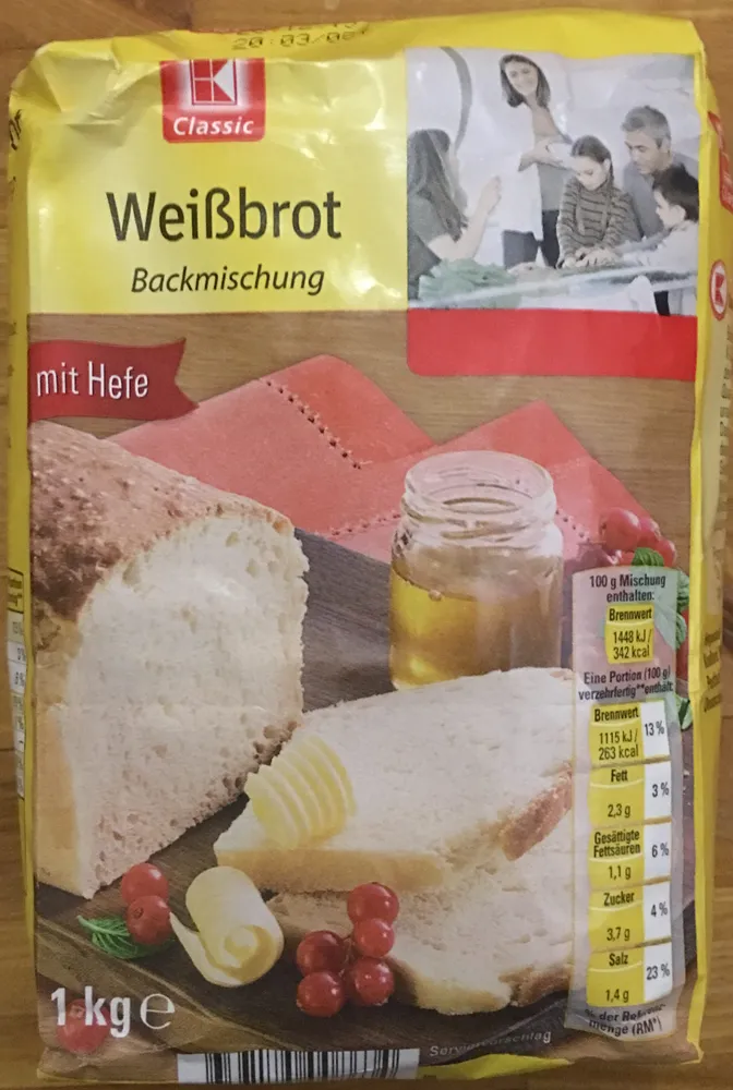 Weißbrot Backmischung