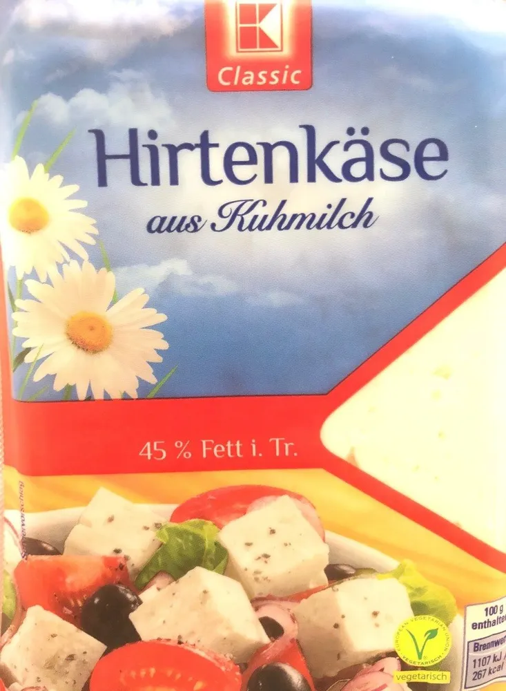 Hirtenkäse Aus Kuhmilch