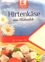 Hirtenkäse Aus Kuhmilch