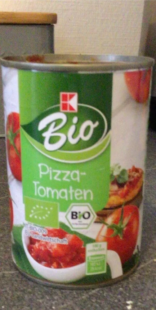 K bio Pizza tomaten