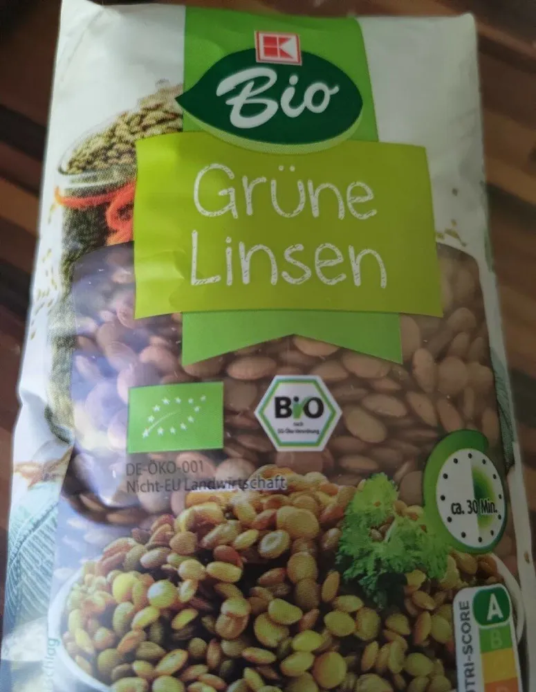 Grüne Linsen