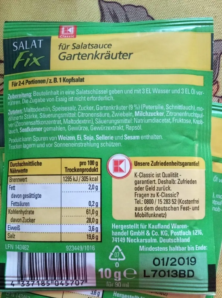 Gartenkrauter