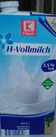 H-Vollmilch Lait