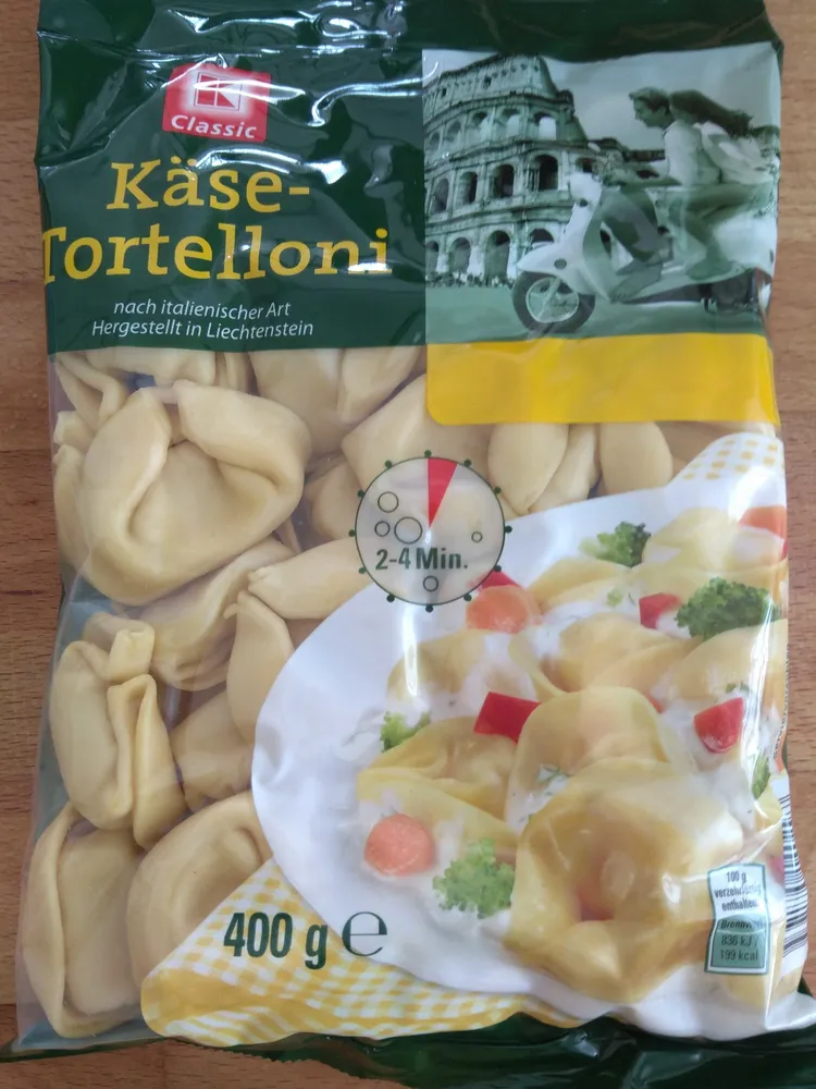 Käse-Tortelloni