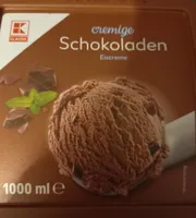 Cremige Schokoladen Eiscreme