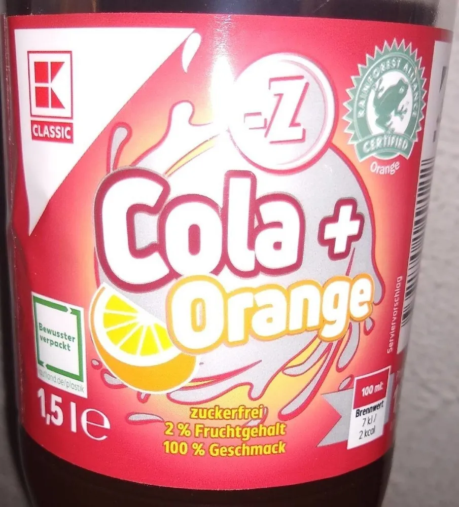K-Classic Cola + Orange -Z