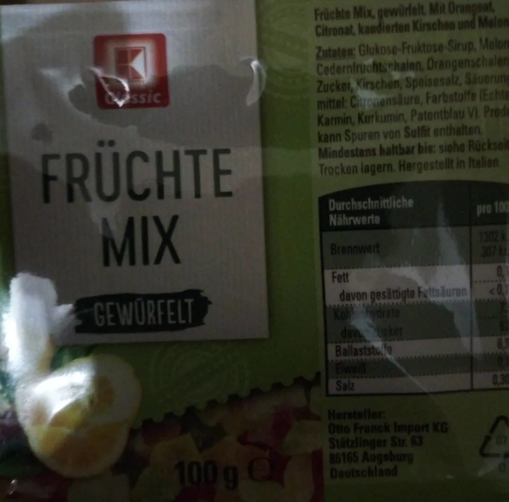 Früchte mix