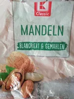 Mandeln, blanchiert