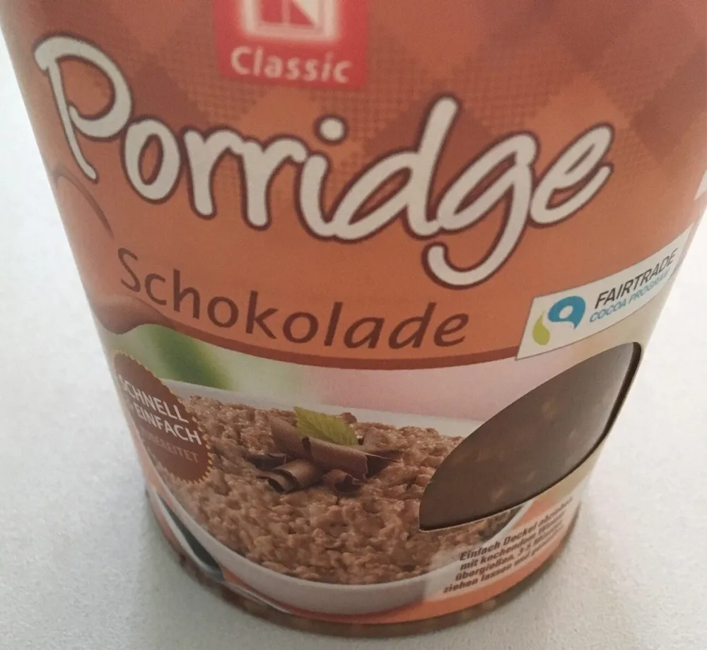 Porridge Schokolade