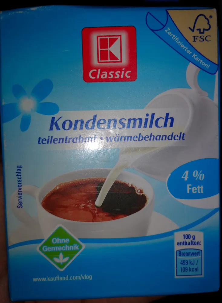 Kondensmilch