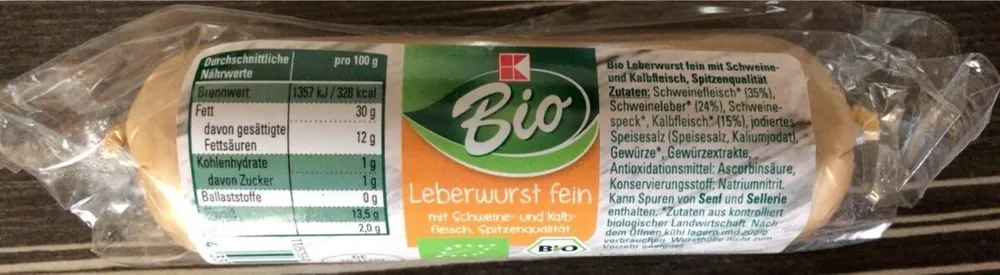 Leberwurst fein