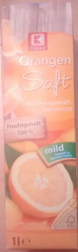 Orangensaft mild