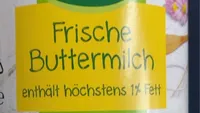 Frische Buttermilch