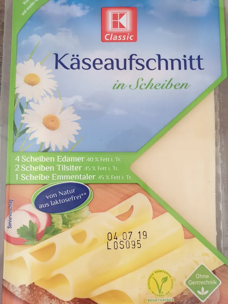 Käseaufschnitt