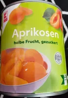 Aprikosen halbe Früchte gezuckert