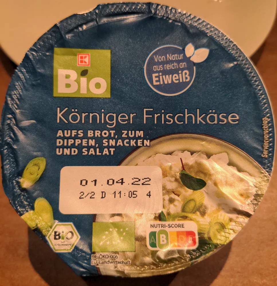 Körniger Frischkäse