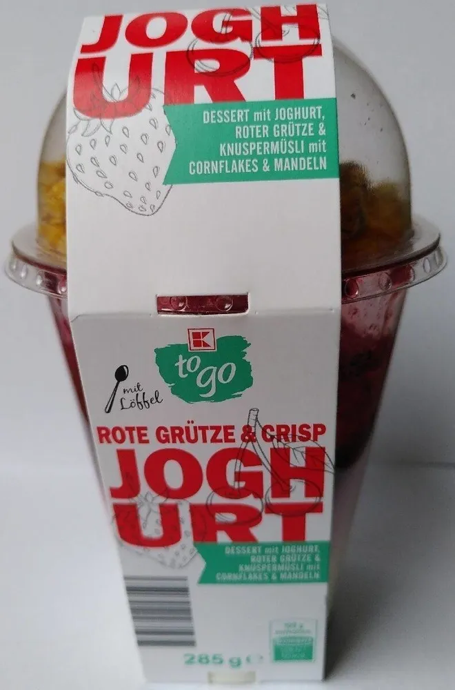 Rote Grütze & Crisp Joghurt