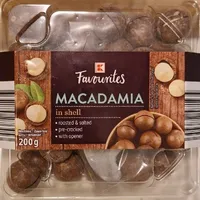 Macadamia nuts in shell