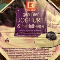 Gesüsster     Joghurt