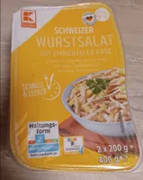 Schweizer Wurst Salat